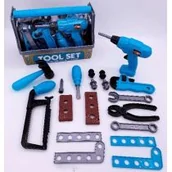 Tory, garaże, parkingi - Zestaw narzędzi w skrzynce 19el. 111025 (6901440111025) - miniaturka - grafika 1