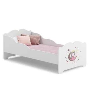 Łóżko dziecięce ANNA z materacem 160x80 Śpiąca księżniczka - Łóżka dla dzieci i młodzieży - miniaturka - grafika 1