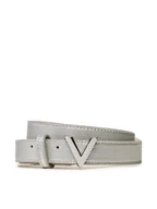 Paski - Valentino Pasek Damski Divina VCS1R456GN Srebrny - miniaturka - grafika 1