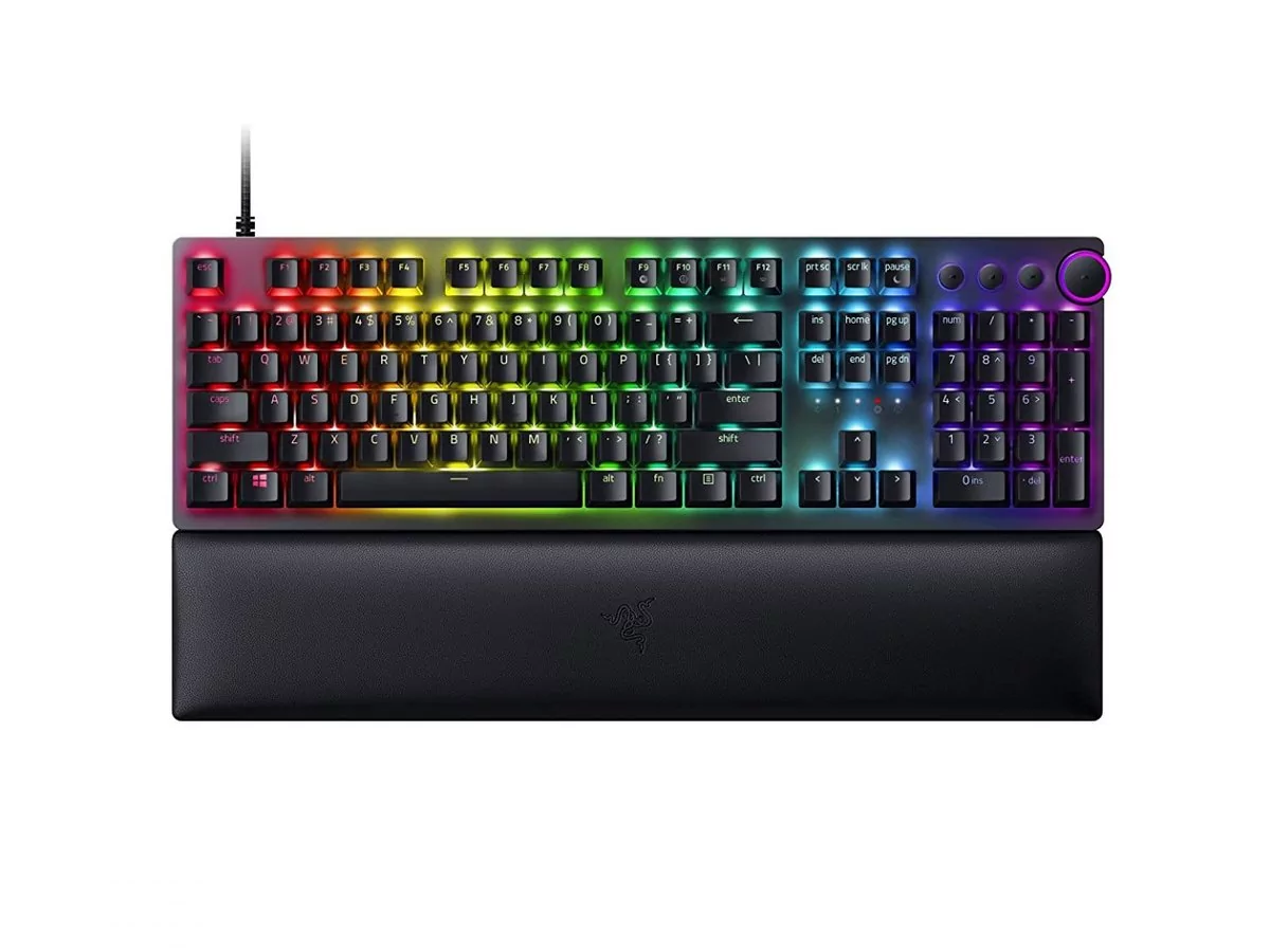 Razer Huntsman V2 Optical Gaming Keyboard RGB LED light RU Wired Black