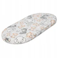 Prześcieradła dla dzieci - Prześcieradło bawełniane na materac do GONDOLI ZW - miniaturka - grafika 1