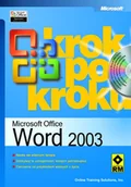 Aplikacje biurowe - Microsoft Office Word 2003 Krok po Kroku - miniaturka - grafika 1