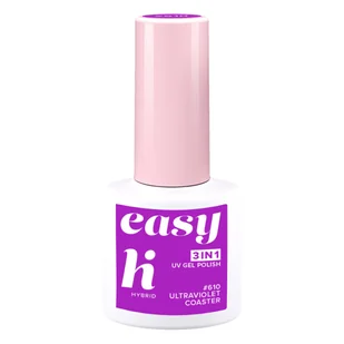 Hi Hybrid Lakier hybrydowy Easy 3w1, 610 Ultraviolet Coaster - Lakiery hybrydowe - miniaturka - grafika 1
