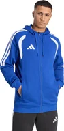 Bluzy męskie - Adidas Bluza męska adidas Tiro 26 League Sweat Full Zip Hoodie niebieska KF9105 XL - miniaturka - grafika 1