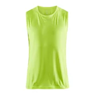 Koszulki męskie - Męska koszulka bez rękawów CRAFT ADV ESSENCE SL TEE M 1908752-851000 – Zielony - miniaturka - grafika 1