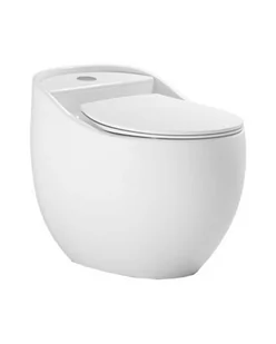 Lavita SILIA RIM Kompakt WC z deską - Kompakty WC - miniaturka - grafika 1
