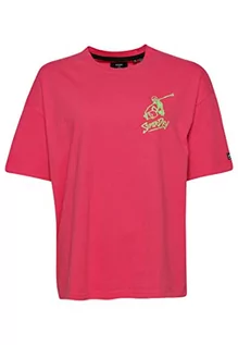 Koszulki i topy damskie - Superdry Vintage Cali tee Koszulka damska, Różowy malinowy, 34 - grafika 1
