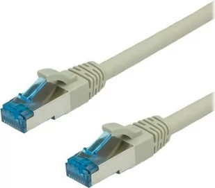 Value Patchcord Cat6a, S/FTP, LSZH, 10m, szary (21.99.0867) - Patchcordy - miniaturka - grafika 1