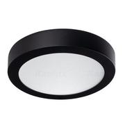 Lampy sufitowe - Kanlux 33539 - LED Plafon CARSA LED/18W/230V 3000K czarny - miniaturka - grafika 1