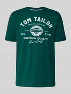Koszulki męskie - T-shirt o kroju regular fit z czystej bawełny - miniaturka - grafika 1