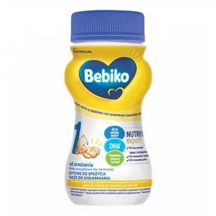 NUTRICIA Bebiko 1 NUTRIflor Expert w płynie 200 ml - Mleko modyfikowane - miniaturka - grafika 1