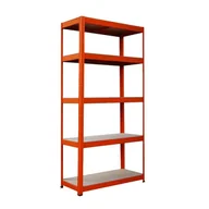 Szafy i regały magazynowe - Metalkas regał metalowy 180x90x40 R100 - miniaturka - grafika 1