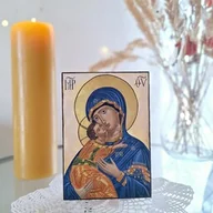 Ikony i obrazy sakralne - Ikona Matki Bożej Włodzimierskiej - miniaturka - grafika 1