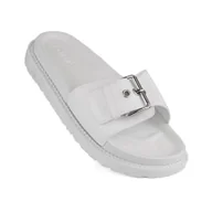 Klapki i japonki damskie - Klasyczne japonki damskie Big Star JJ274A309 White 39 - miniaturka - grafika 1