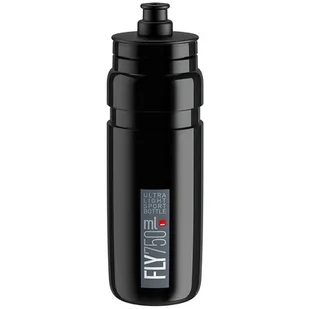 Elite Bidon Elite FLY czarny, szara grafika, 750ml - Shakery i bidony sportowe - miniaturka - grafika 1