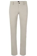 Spodnie męskie - BOSS Spodnie męskie, płaskie, szary (Open Grey), 3630 - miniaturka - grafika 1