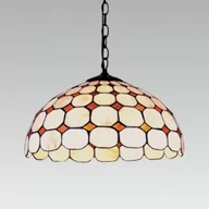 Lampy sufitowe - Prezent Lampa wisząca TIFFANY 2X60W E27 100 PREZENT - miniaturka - grafika 1