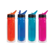 Bidony dla dzieci - Patio CoolPack Stream Bidon 600ml Różowy 80248CP - miniaturka - grafika 1