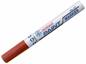 Zakreślacze - Pisak olejowy gruby Snowman czerwony - miniaturka - grafika 1