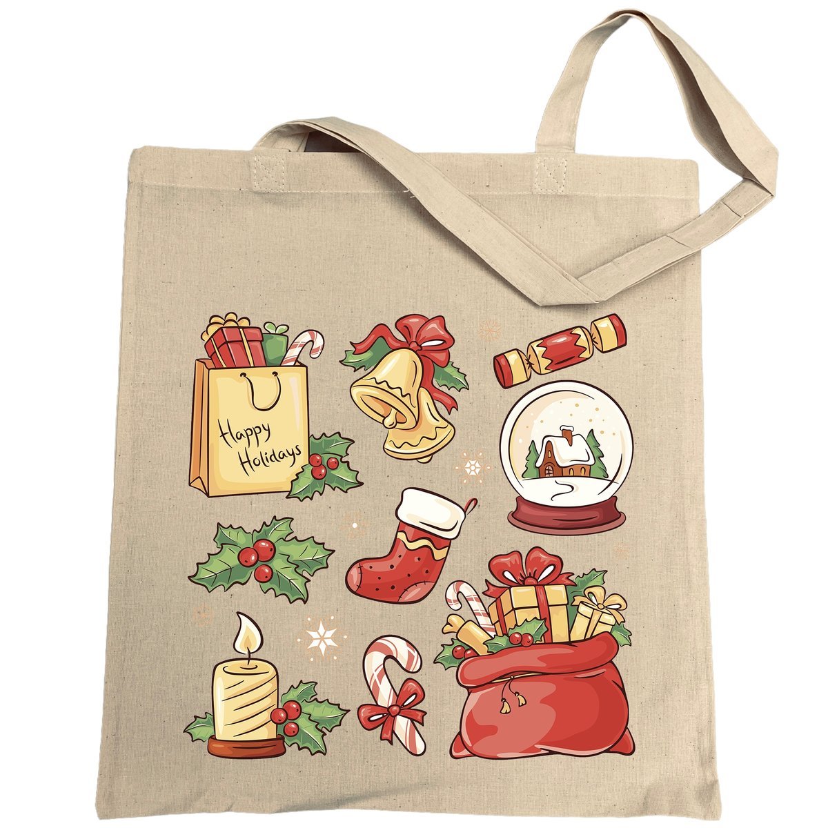 Torba na zakupy nadruk Mikołaj