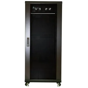 ExtraLink Stojąca 19"" 27U 800x800mm czarna (EX.14404) - Szafy rack - miniaturka - grafika 1
