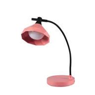 Lampy stojące - Lampka biurkowa dla dzieci LED LL KITA DIM CCT PK różowa USB lampa stołowa - miniaturka - grafika 1