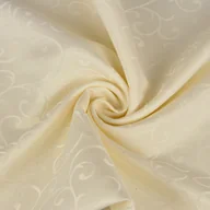 Pasmanteria - Tkanina obrusowa plamoodporna ecru - wzór ornament - miniaturka - grafika 1