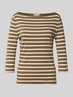 Koszulki i topy damskie - T-shirt o kroju Slim Fit z czystej bawełny - miniaturka - grafika 1