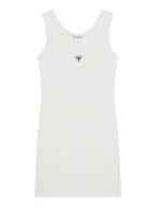 Sukienki i spódniczki dla dziewczynek - Guess Sukienka codzienna J6GK30 J1314 Biały Slim Fit - miniaturka - grafika 1