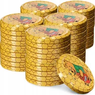 Pojemniki kuchenne - Metalowe wieczka do słoików Virbo 50 szt. 82mm "Miód" - miniaturka - grafika 1