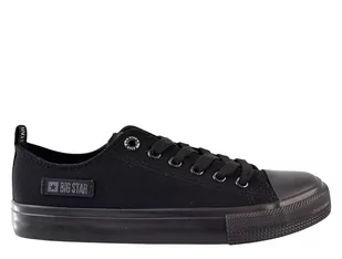 Trampki Damskie Big Star Czarne (Kk274009) - Trampki damskie - miniaturka - grafika 1