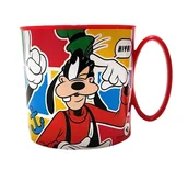 Kubki dla dzieci - Kubek Kubek Mickey Mouse, Donald, Goofy 265 ml. Czerwony - miniaturka - grafika 1