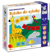 Gry planszowe - Sylaba do sylaby 4-8 lat Kapitan Nauka - miniaturka - grafika 1