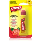 Balsamy do ust - Carmex Nawilżający balsam do ust tubce Truskawkowy 10g - miniaturka - grafika 1