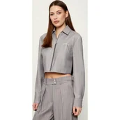 Koszule damskie - Patrizia Pepe Koszula Cropped Fit - miniaturka - grafika 1