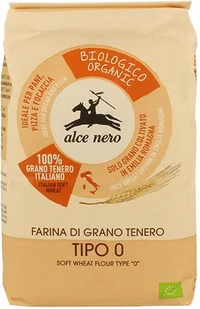 Alce Nero (włoskie produkty) MĄKA PSZENNA BIO 1 kg - Zdrowa żywność - miniaturka - grafika 1
