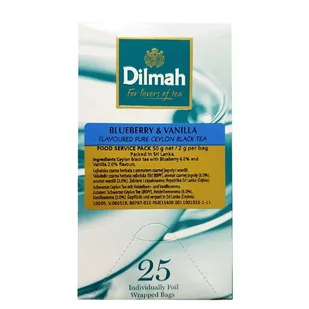 Dilmah Blueberry & Vanilla 25 torebek 3294 - Herbata - miniaturka - grafika 1