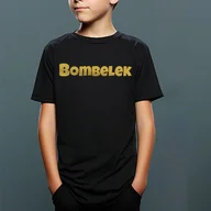Koszulki dla chłopców - Bombelek - koszulka dziecięca - złoty nadruk - miniaturka - grafika 1