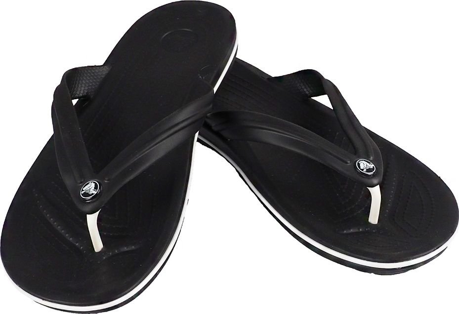 Japonki męskie Crocs Crocs Crocband Flip czarne 11033 001 46-47