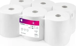 Wepa Wepa Satino Prestige - Ręczniki papierowe w roli w systemie centralnego dozowania, 150 m, 6 rolek - Biały - Ręczniki papierowe - miniaturka - grafika 1