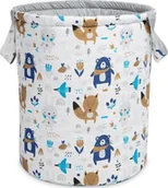 Pojemniki na zabawki - Sensillo Kosz na zabawki - Leśne zwierzątka 8702 / 6706 - miniaturka - grafika 1