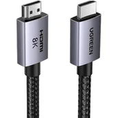 Kable - Kabel HDMI do HDMI UGREEN 8K UHD 3m 25911 (czarny) - miniaturka - grafika 1