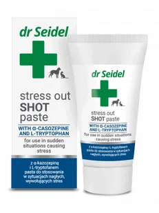 Dr Seidel Stress Out Shot Pasta w Nagłych Sytuacjach Wywołujących Stres Dla Psów i Kotów 30 g - Suplementy i witaminy dla psów - miniaturka - grafika 1