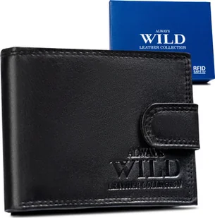 Always Wild Skórzany Portfel Męski Z Systemem Rfid - Portfele - miniaturka - grafika 1