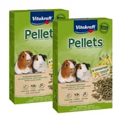 Karma dla gryzoni - Vitakraft Granulki dla świnek morskich 2x1 kg - miniaturka - grafika 1