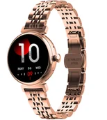 Smartwatch - Hagen HB19.110.1110 Smartwatch HB19 Różowe Złoto - miniaturka - grafika 1