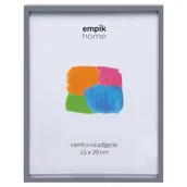 Ramki na zdjęcia - Empik Home – Ramka na zdjęcie 15 × 20 cm, szara - miniaturka - grafika 1