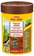 Pokarm dla ryb - Sera Wels-Chips pokarm w chipsach dla rybek 100ml - miniaturka - grafika 1