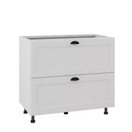 Meble kuchenne - London Szafka Dolna Ds-90-2W_1Wew_Blum Biały Mat - miniaturka - grafika 1