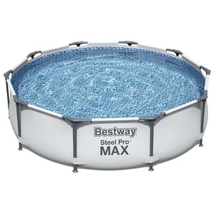 Bestway Basen Max Pro stelażowy owalny 305x76cm 981797 - Baseny ogrodowe - miniaturka - grafika 1